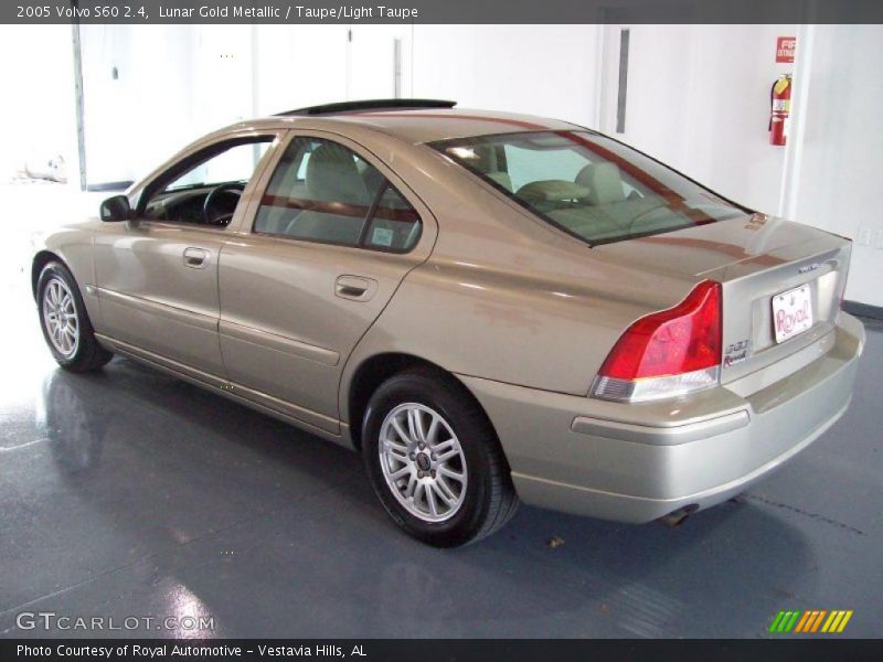 Lunar Gold Metallic / Taupe/Light Taupe 2005 Volvo S60 2.4