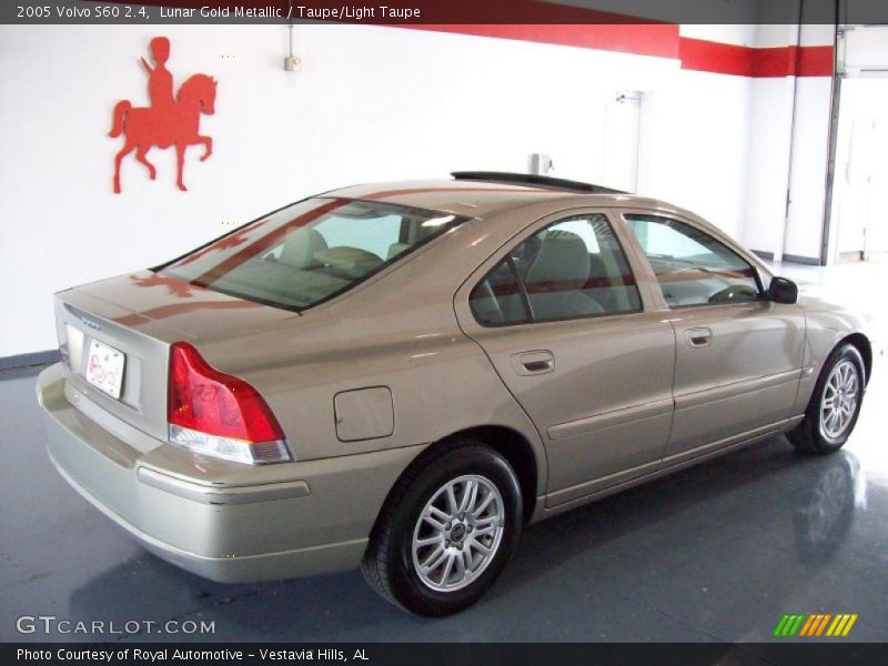Lunar Gold Metallic / Taupe/Light Taupe 2005 Volvo S60 2.4