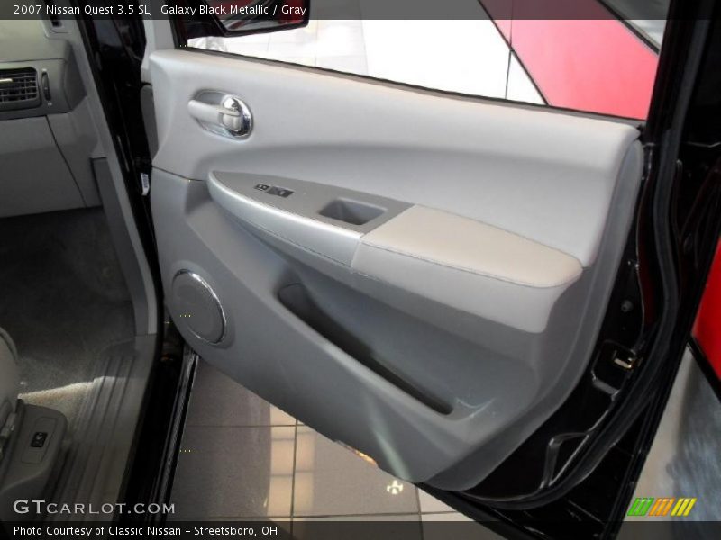 Galaxy Black Metallic / Gray 2007 Nissan Quest 3.5 SL