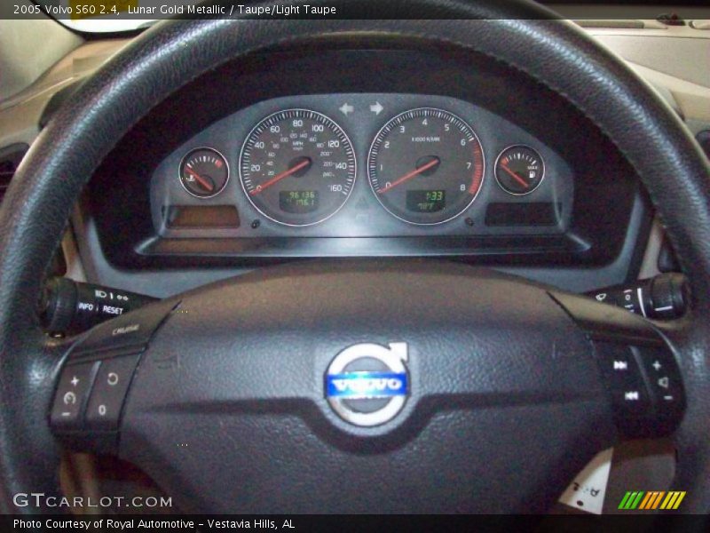 Lunar Gold Metallic / Taupe/Light Taupe 2005 Volvo S60 2.4