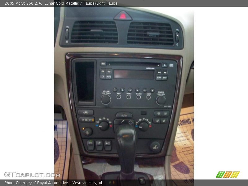 Lunar Gold Metallic / Taupe/Light Taupe 2005 Volvo S60 2.4