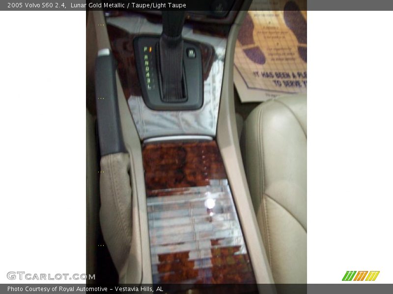 Lunar Gold Metallic / Taupe/Light Taupe 2005 Volvo S60 2.4