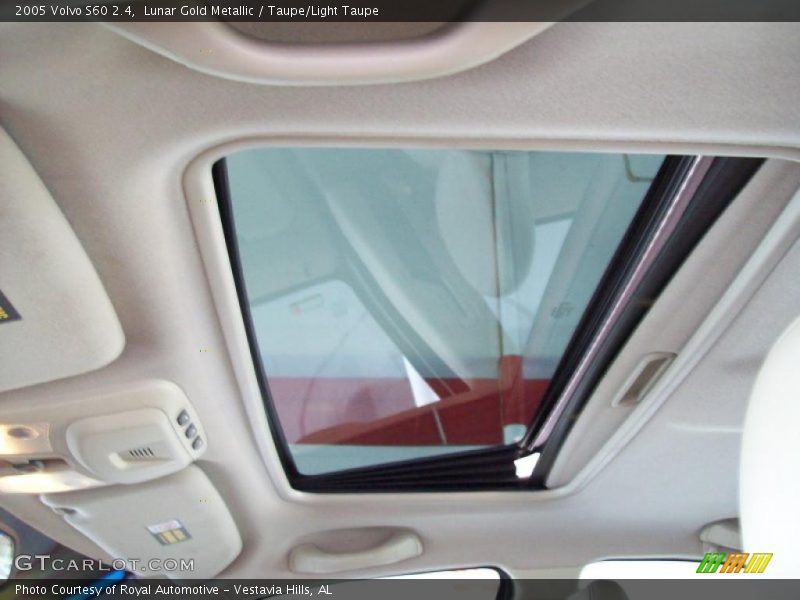 Lunar Gold Metallic / Taupe/Light Taupe 2005 Volvo S60 2.4