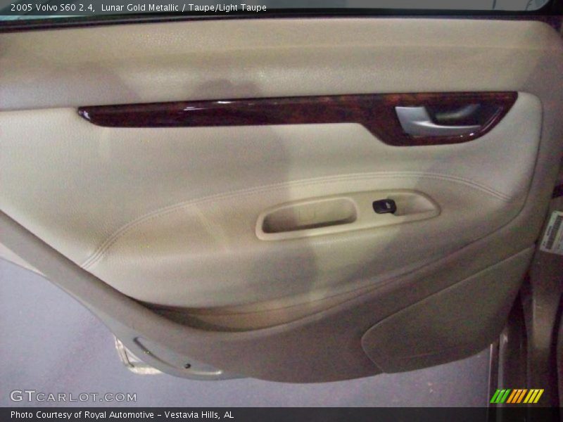 Lunar Gold Metallic / Taupe/Light Taupe 2005 Volvo S60 2.4