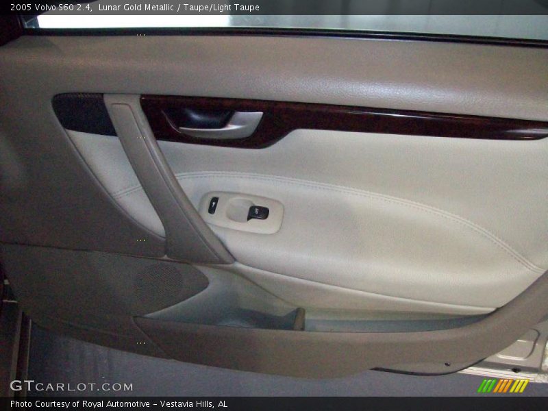 Lunar Gold Metallic / Taupe/Light Taupe 2005 Volvo S60 2.4