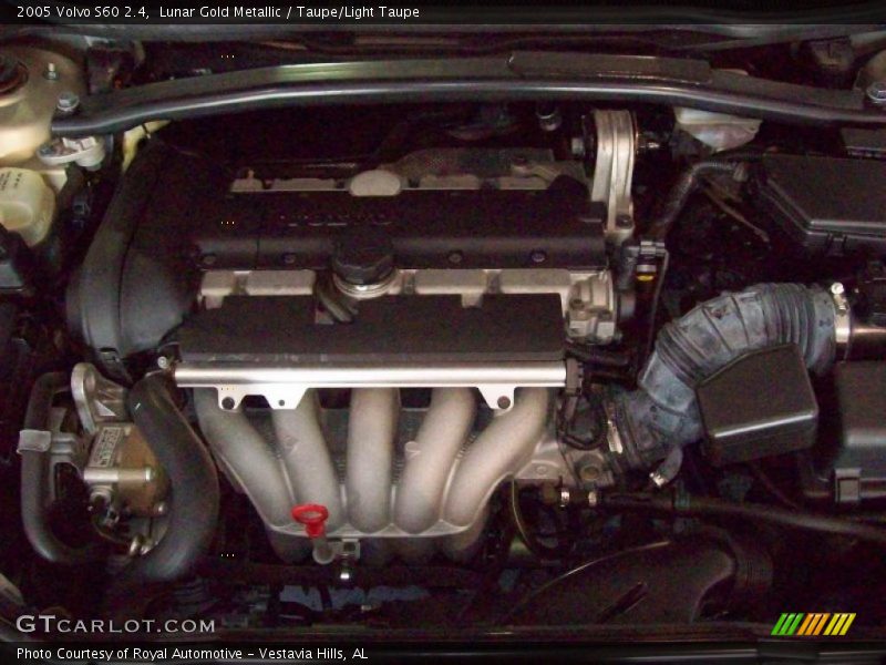 Lunar Gold Metallic / Taupe/Light Taupe 2005 Volvo S60 2.4