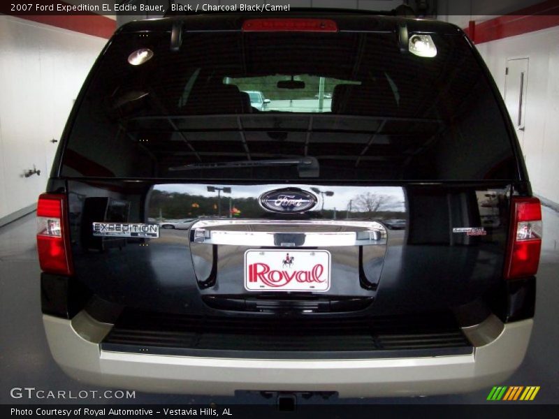Black / Charcoal Black/Camel 2007 Ford Expedition EL Eddie Bauer