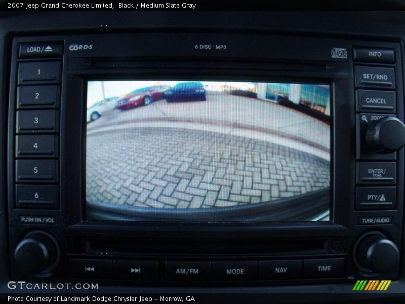 Black / Medium Slate Gray 2007 Jeep Grand Cherokee Limited