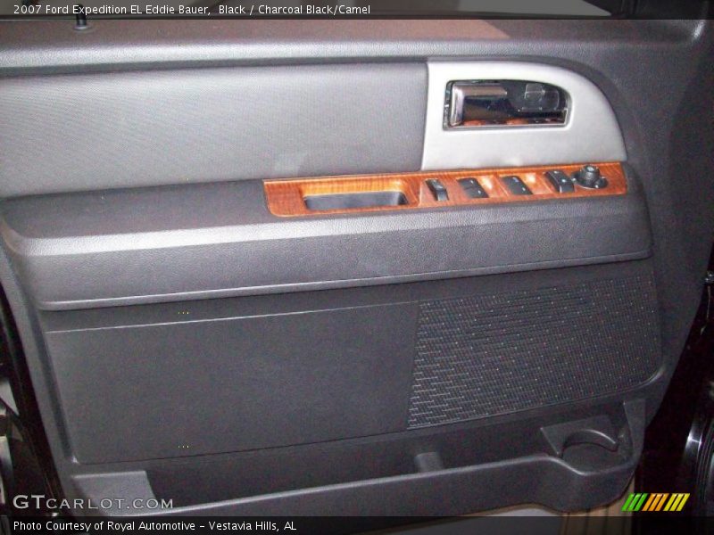 Black / Charcoal Black/Camel 2007 Ford Expedition EL Eddie Bauer