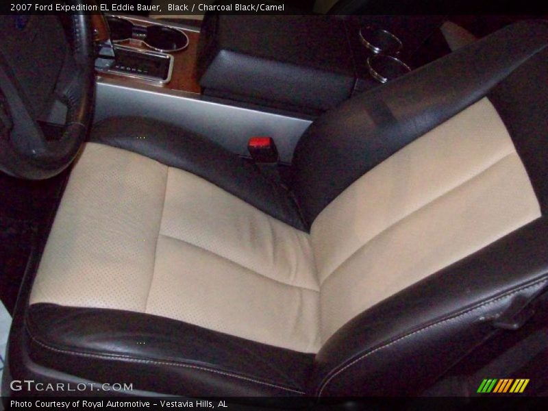 Black / Charcoal Black/Camel 2007 Ford Expedition EL Eddie Bauer