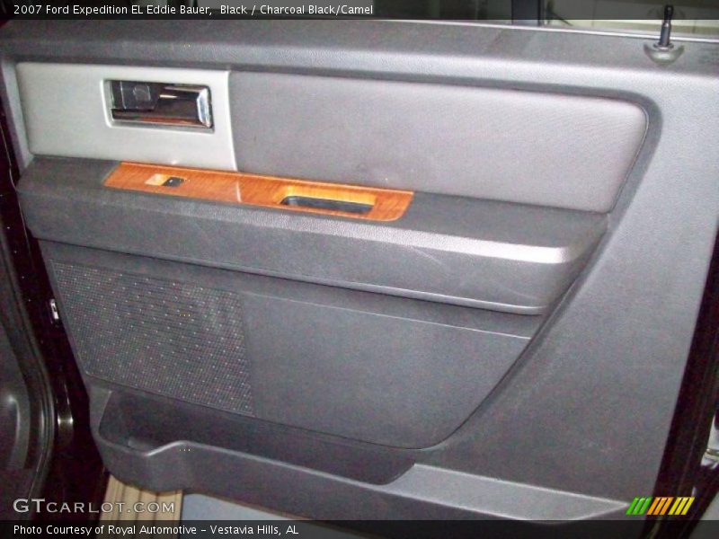 Black / Charcoal Black/Camel 2007 Ford Expedition EL Eddie Bauer
