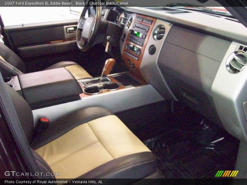 Black / Charcoal Black/Camel 2007 Ford Expedition EL Eddie Bauer