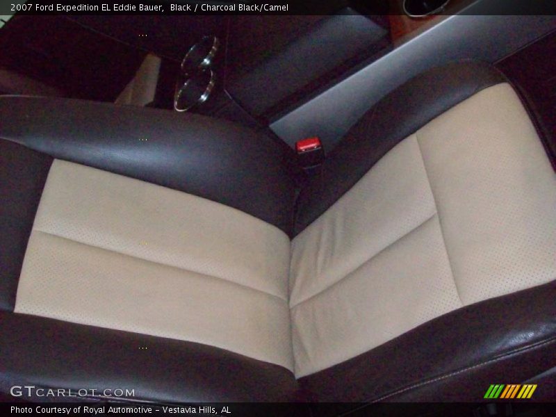 Black / Charcoal Black/Camel 2007 Ford Expedition EL Eddie Bauer