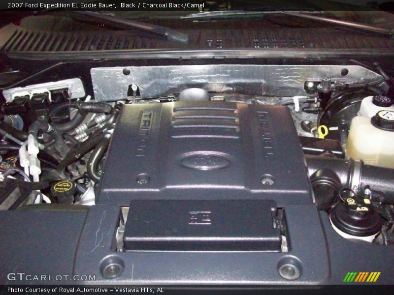Black / Charcoal Black/Camel 2007 Ford Expedition EL Eddie Bauer
