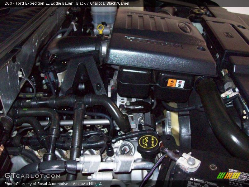 Black / Charcoal Black/Camel 2007 Ford Expedition EL Eddie Bauer