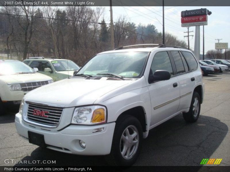 Summit White / Light Gray 2007 GMC Envoy SLT 4x4