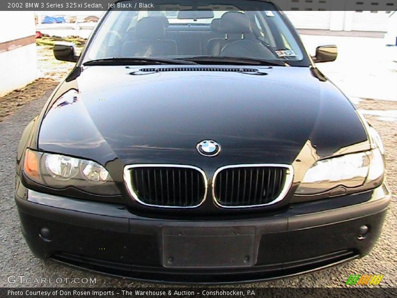 Jet Black / Black 2002 BMW 3 Series 325xi Sedan