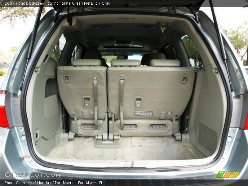 Slate Green Metallic / Gray 2007 Honda Odyssey Touring