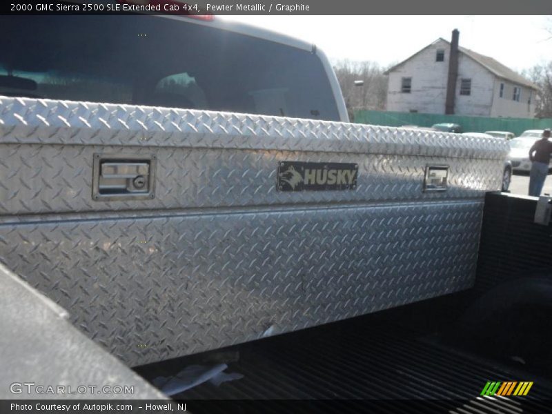 Pewter Metallic / Graphite 2000 GMC Sierra 2500 SLE Extended Cab 4x4