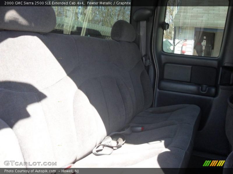 Pewter Metallic / Graphite 2000 GMC Sierra 2500 SLE Extended Cab 4x4