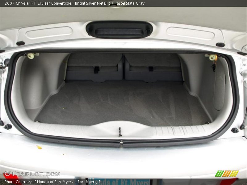 Bright Silver Metallic / Pastel Slate Gray 2007 Chrysler PT Cruiser Convertible