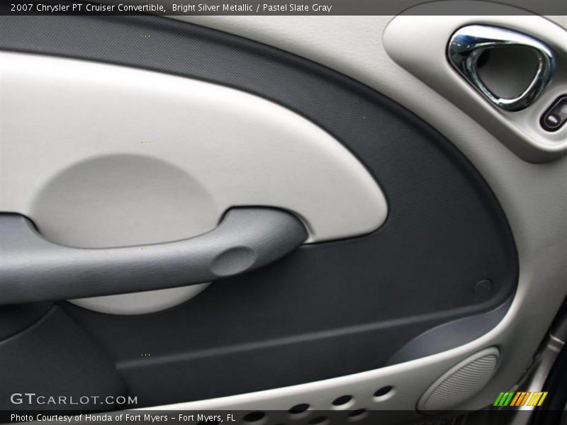 Bright Silver Metallic / Pastel Slate Gray 2007 Chrysler PT Cruiser Convertible