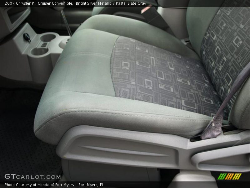 Bright Silver Metallic / Pastel Slate Gray 2007 Chrysler PT Cruiser Convertible