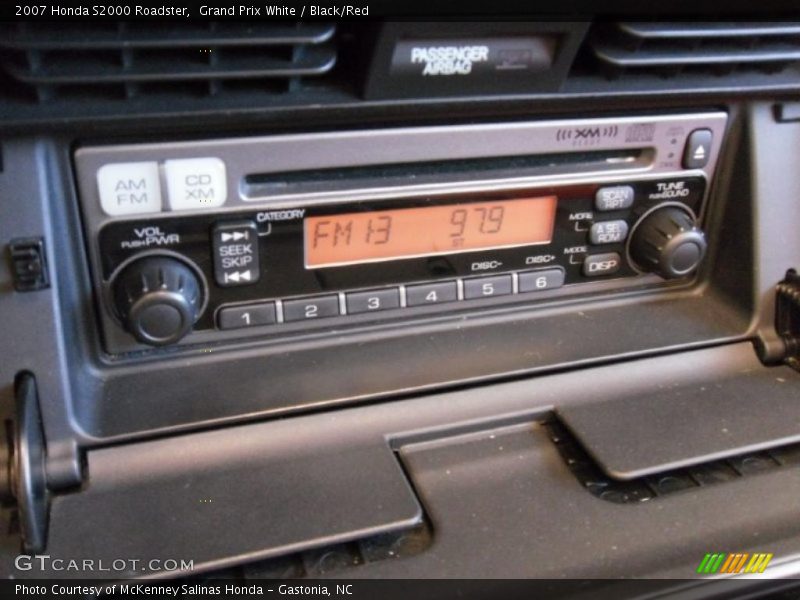 Grand Prix White / Black/Red 2007 Honda S2000 Roadster