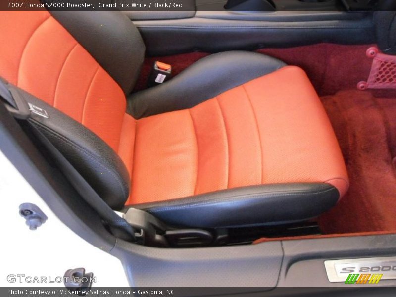 Grand Prix White / Black/Red 2007 Honda S2000 Roadster