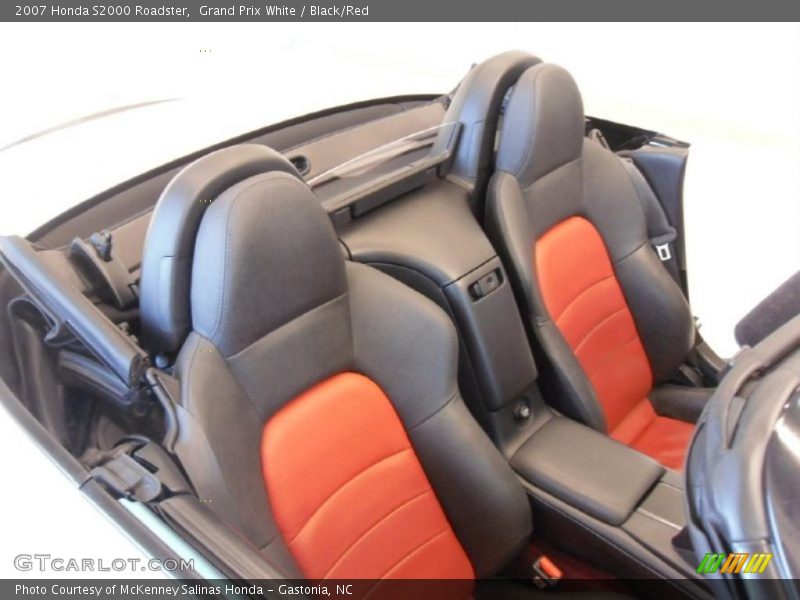 Grand Prix White / Black/Red 2007 Honda S2000 Roadster