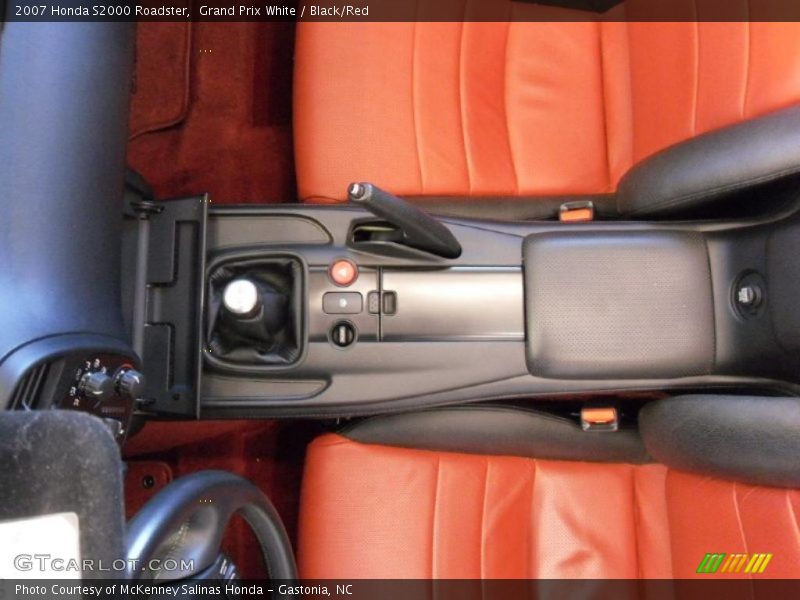 Grand Prix White / Black/Red 2007 Honda S2000 Roadster