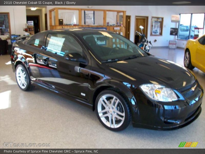 Black / Ebony 2010 Chevrolet Cobalt SS Coupe