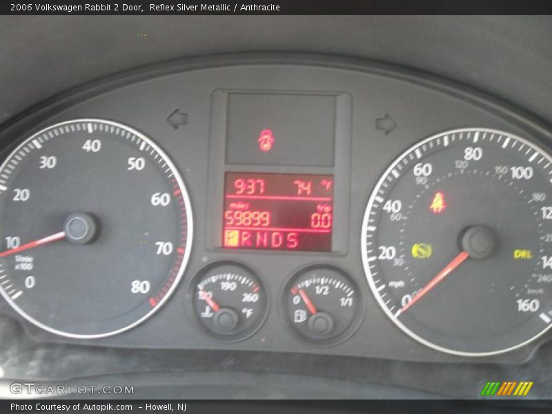 Reflex Silver Metallic / Anthracite 2006 Volkswagen Rabbit 2 Door