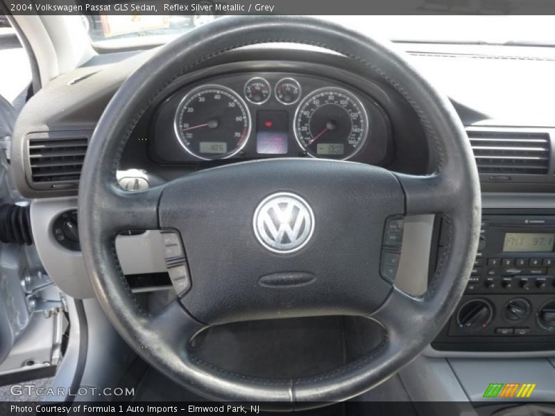 Reflex Silver Metallic / Grey 2004 Volkswagen Passat GLS Sedan