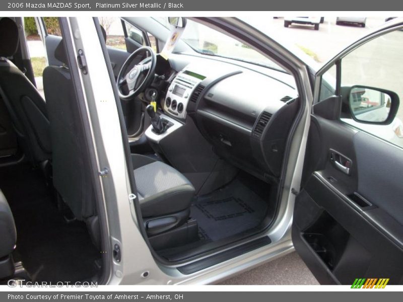 Platinum Silver Metallic / Black 2006 Mazda MAZDA5 Sport