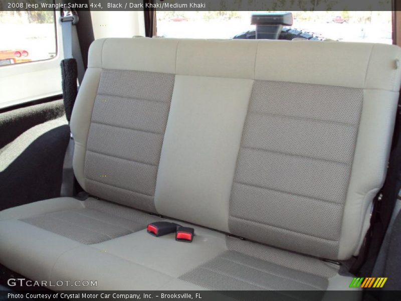 Black / Dark Khaki/Medium Khaki 2008 Jeep Wrangler Sahara 4x4