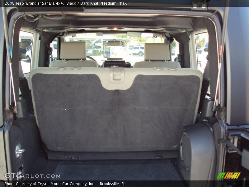 Black / Dark Khaki/Medium Khaki 2008 Jeep Wrangler Sahara 4x4