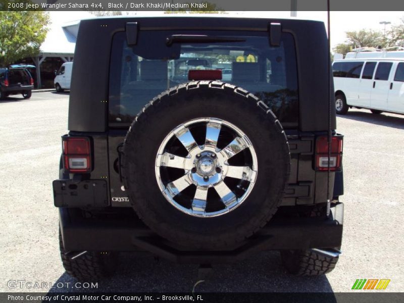 Black / Dark Khaki/Medium Khaki 2008 Jeep Wrangler Sahara 4x4