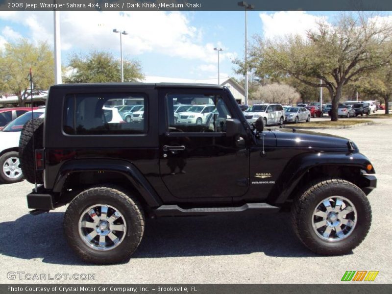 Black / Dark Khaki/Medium Khaki 2008 Jeep Wrangler Sahara 4x4