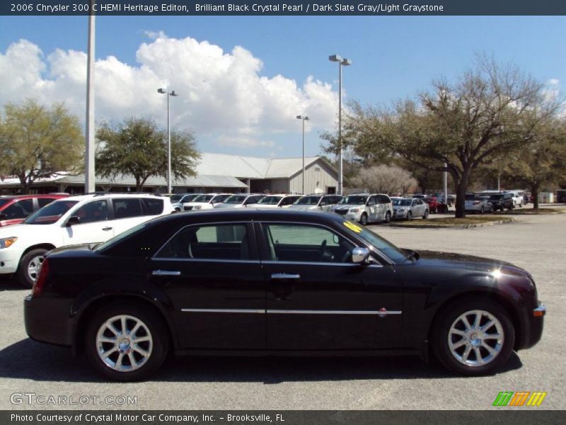 Brilliant Black Crystal Pearl / Dark Slate Gray/Light Graystone 2006 Chrysler 300 C HEMI Heritage Editon