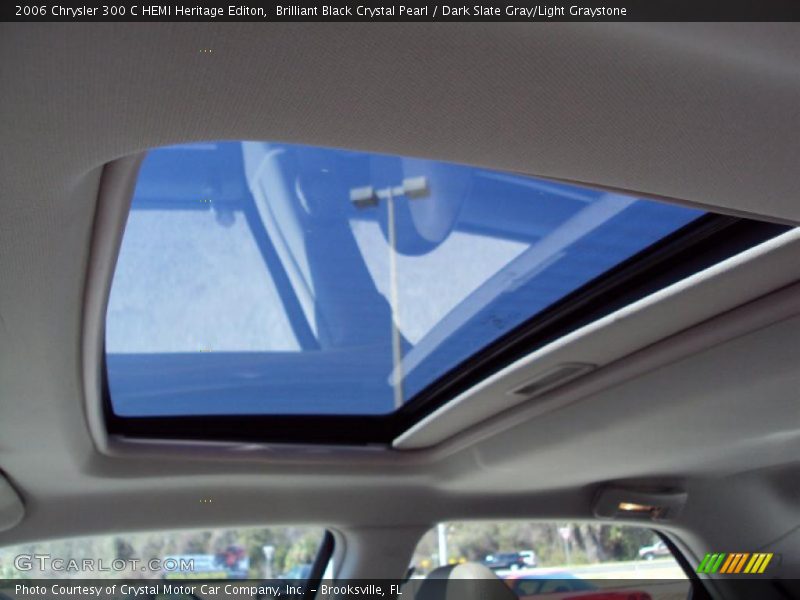 Brilliant Black Crystal Pearl / Dark Slate Gray/Light Graystone 2006 Chrysler 300 C HEMI Heritage Editon