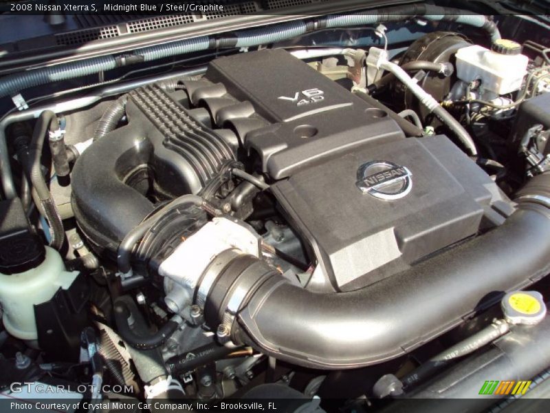 Midnight Blue / Steel/Graphite 2008 Nissan Xterra S