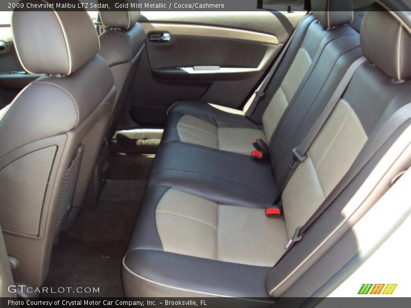 Gold Mist Metallic / Cocoa/Cashmere 2009 Chevrolet Malibu LTZ Sedan