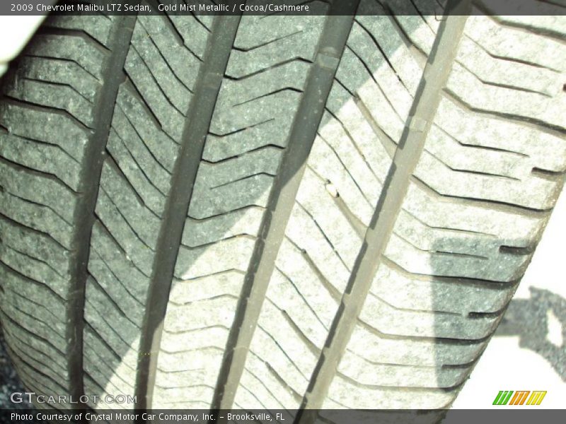 Gold Mist Metallic / Cocoa/Cashmere 2009 Chevrolet Malibu LTZ Sedan