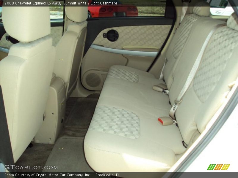 Summit White / Light Cashmere 2008 Chevrolet Equinox LS AWD
