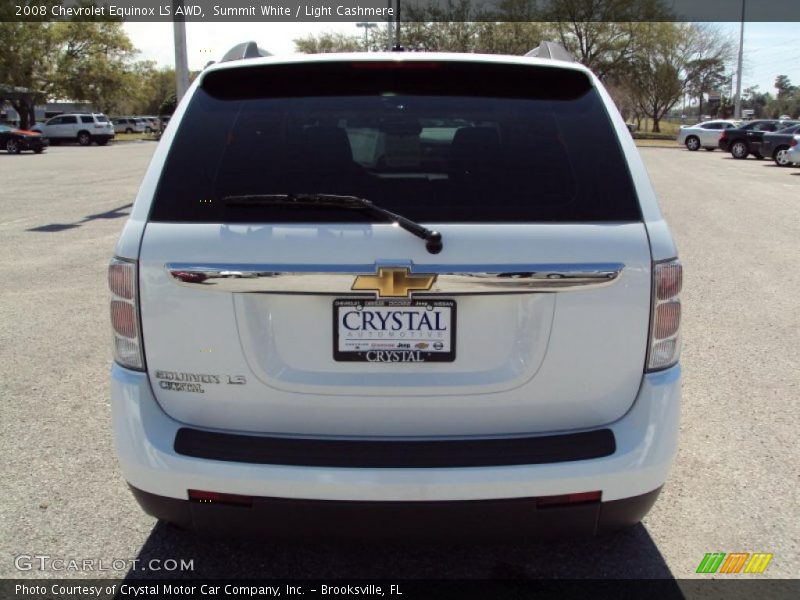 Summit White / Light Cashmere 2008 Chevrolet Equinox LS AWD