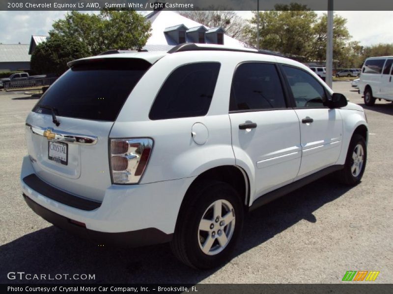 Summit White / Light Cashmere 2008 Chevrolet Equinox LS AWD
