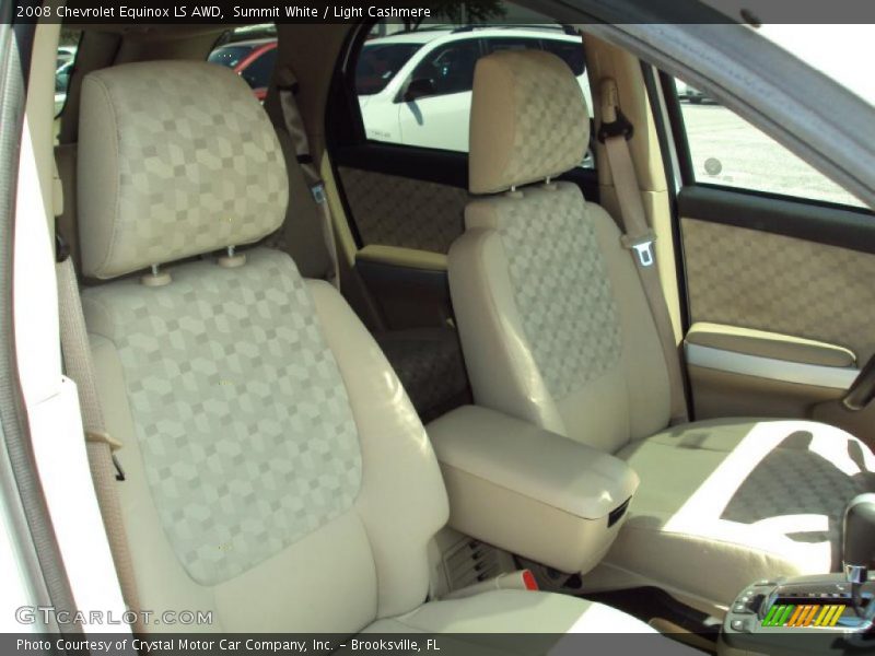 Summit White / Light Cashmere 2008 Chevrolet Equinox LS AWD