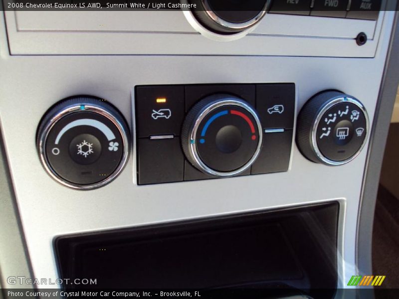 Summit White / Light Cashmere 2008 Chevrolet Equinox LS AWD