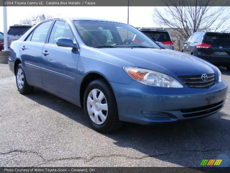 Catalina Blue Metallic / Taupe 2004 Toyota Camry LE